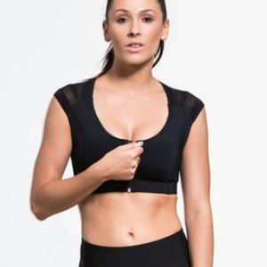 intelliskin zip bra